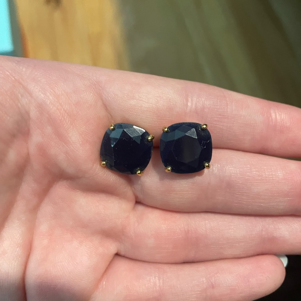 Kate Spade Navy Blue Studs